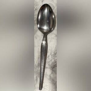 Vintage Granada National Serving Spoon Utensil Stainless Steel Japan 8.25”